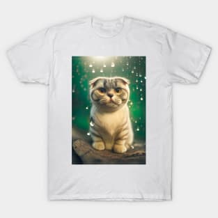 Sad cute little cat T-Shirt